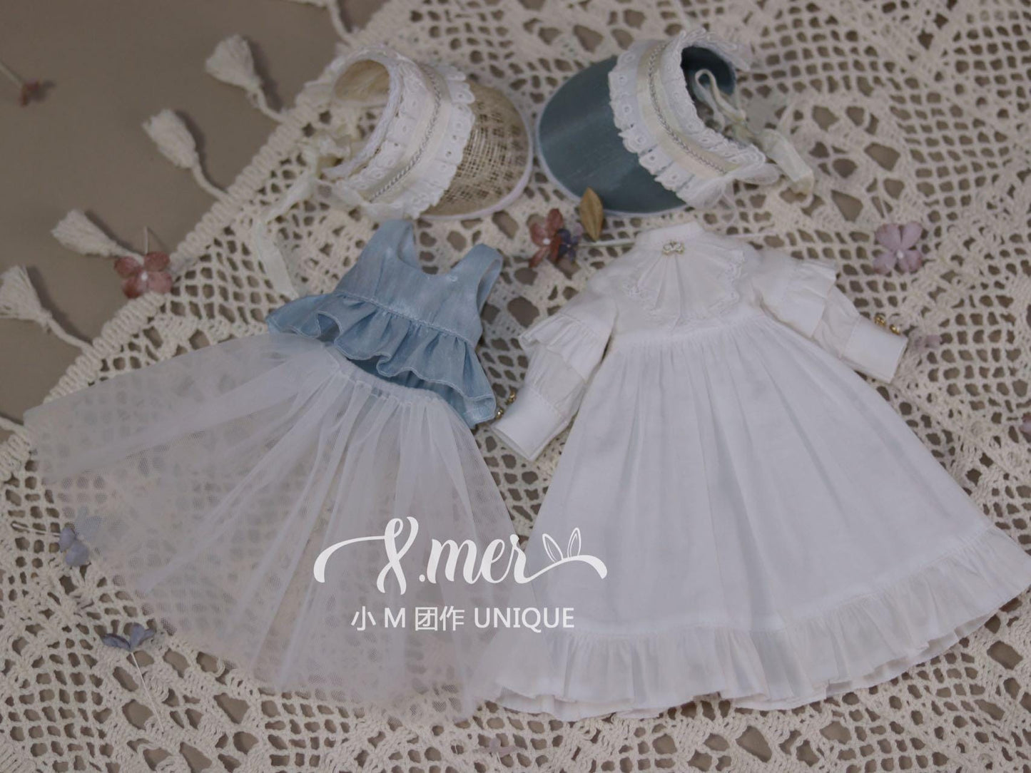 小Mer BJD 1/4 BJD DOLL Patterns -Under the moon-no seam allowance included