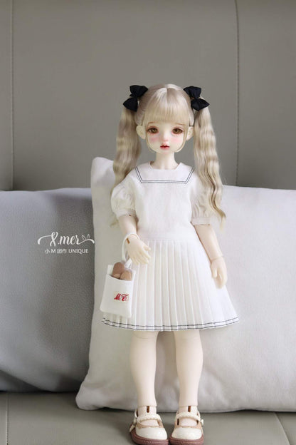 Patrones de ropa y vestidos para muñecas BJD 1/6 de 小Mer - Galletas - Sin margen de costura incluido