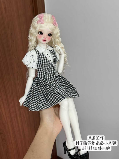 果果 1/4 BJD Doll Dress Pattern - NO.9 - with seam allowance