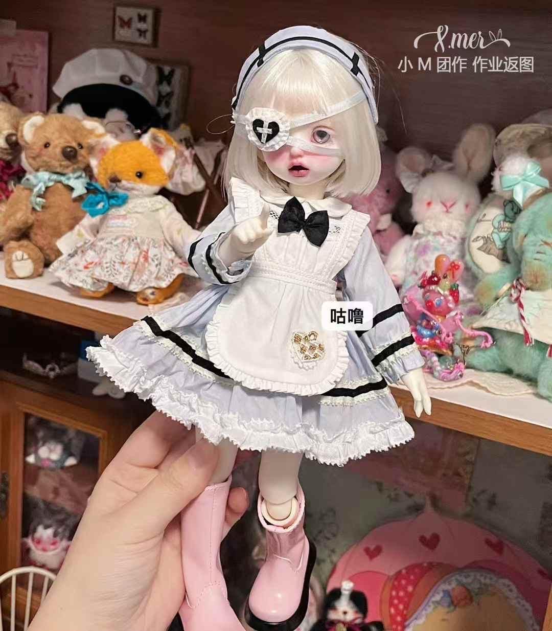 小Mer Blythe DOLL Patterns Blackberry-no seam allowance included