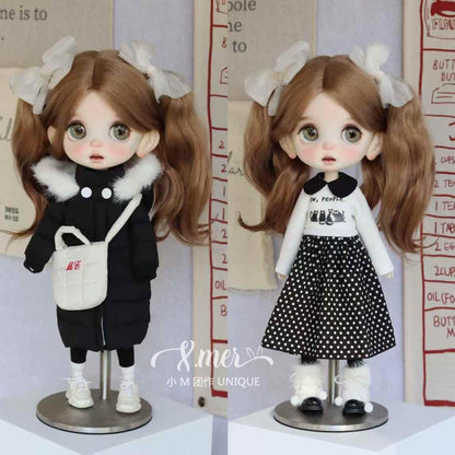 小Mer BJD 1/4 BJD DOLL Patterns -Little Cloud-no seam allowance included