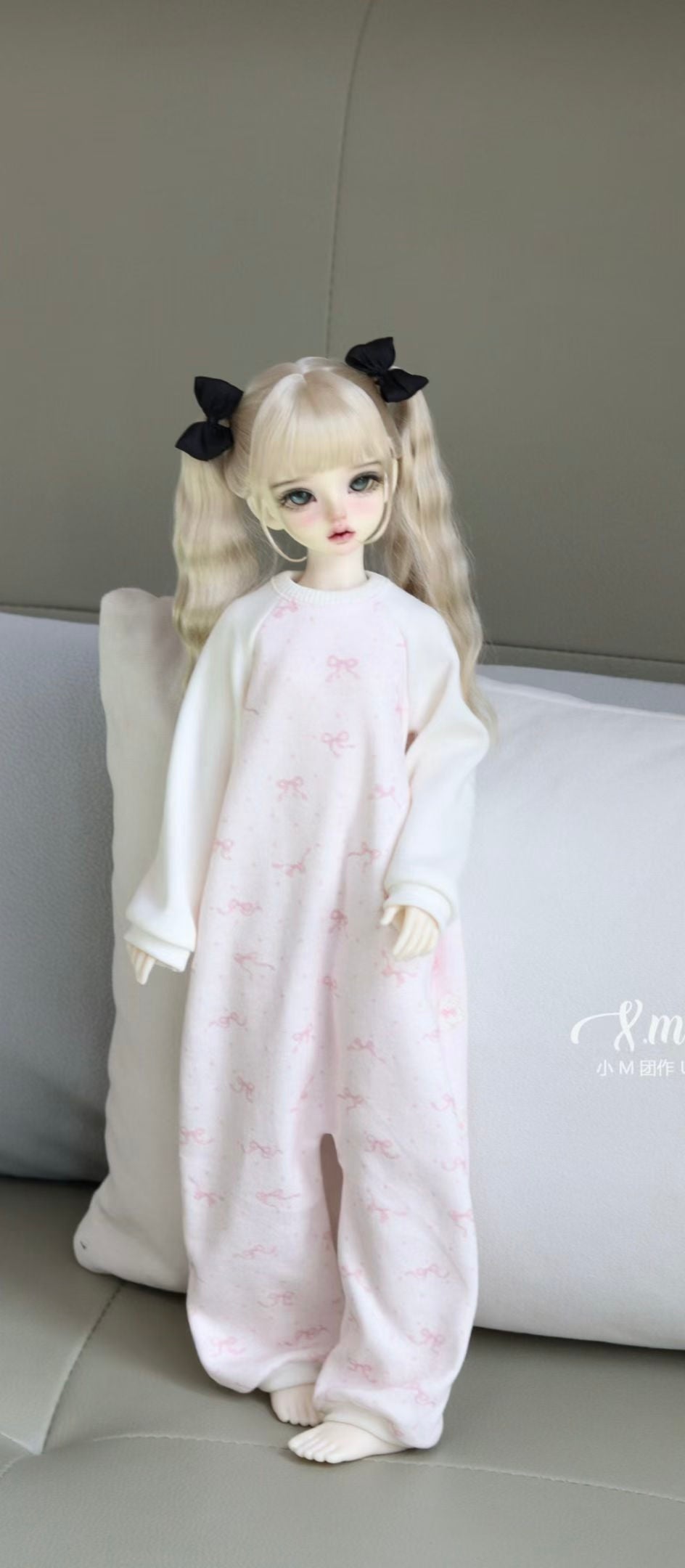 小Mer BJD 1/6 BJD DOLL 服 ドレス パターン - クッキー - 縫い代は含まれていません